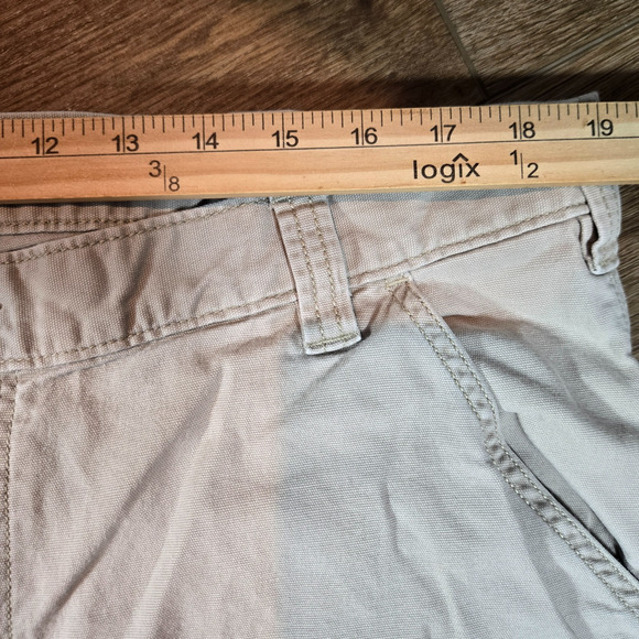 Carhartt Mens 40x30 Tan Carpenter Pants Relaxed Fit 102291-232 Canvas Workwear B - Picture 5 of 12